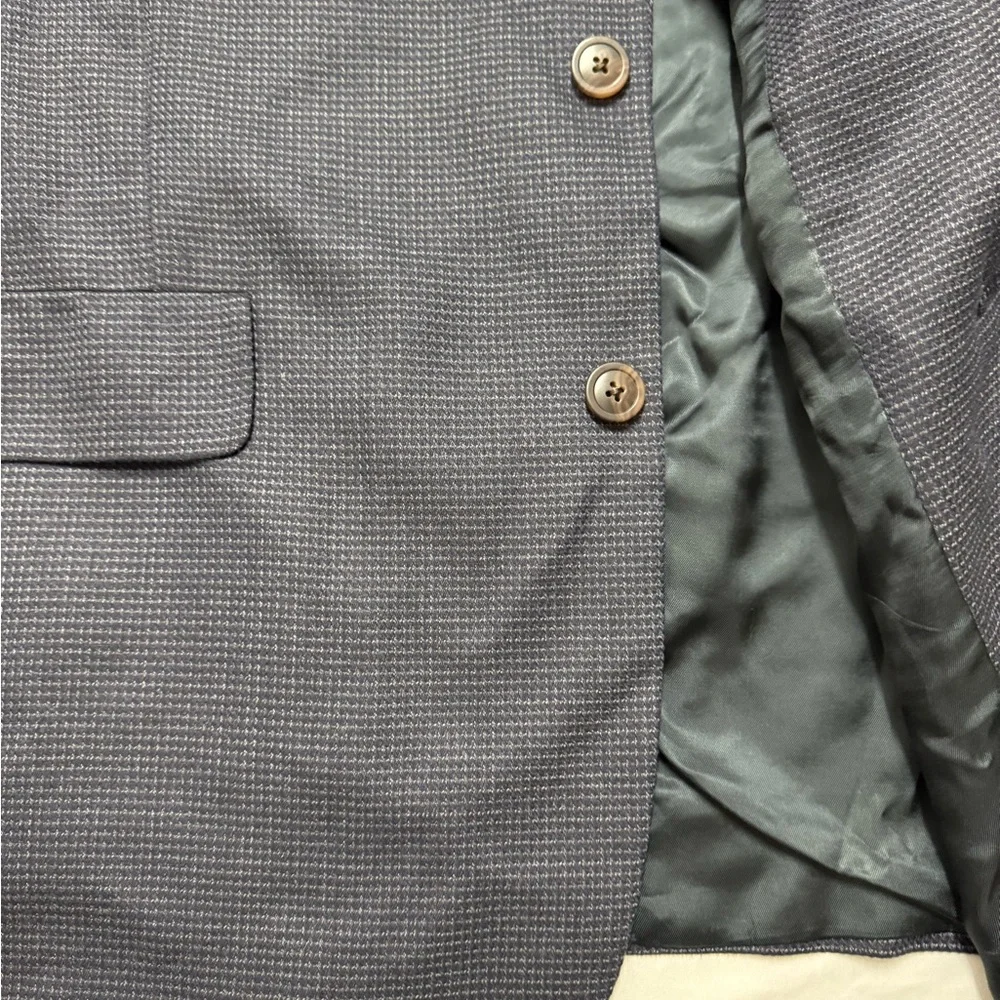 Hart Schaffner‎ Marx Blue Pattern Blazer 44